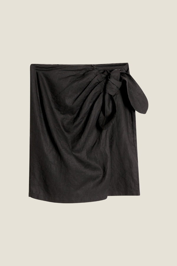Line Of Oslo Maren Skirt Skirt Black 097