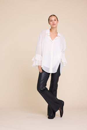 Line Of Oslo Maria Blouse Blouse Creme 091