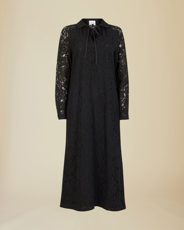 Line Of Oslo Marilyn Lace Dress Dresses Black 097