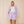 Line Of Oslo Mars Linen Shorts Short Purple