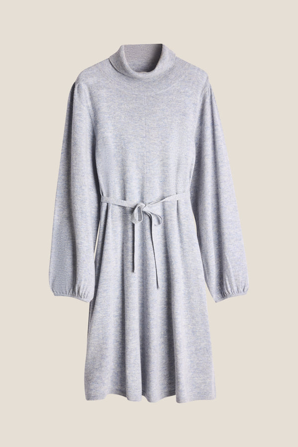 Line Of Oslo Mica Strikket Kjole  Grey Melange 006
