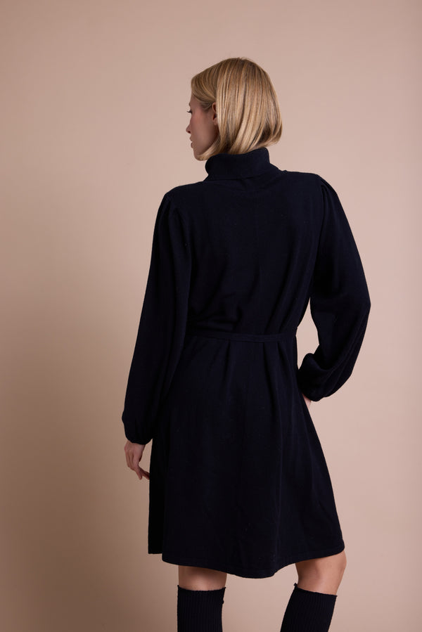 Line Of Oslo Mica Strikket Kjole  Black 097