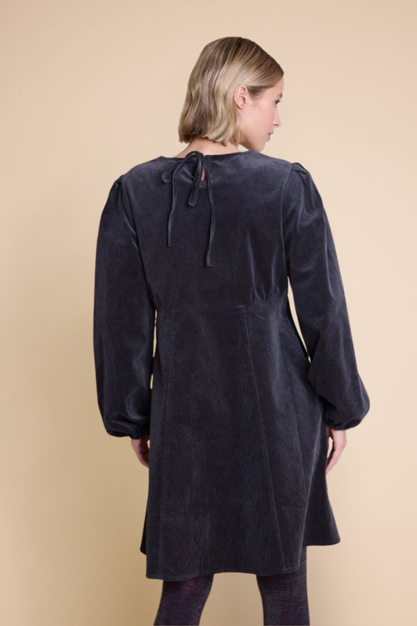Line Of Oslo Miller Short Cord Dress Dress Blue 066