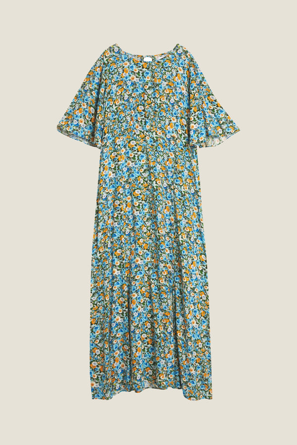 Line Of Oslo Miller Vakre 25 Dress Dress Blue Flower 188