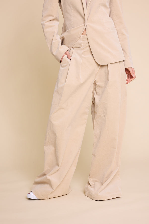 Line Of Oslo Mister Cord Trouers Trouser Camel 061