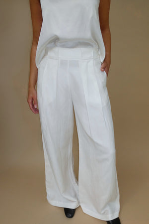 Line Of Oslo Mister Trousers Trouser Creme 091
