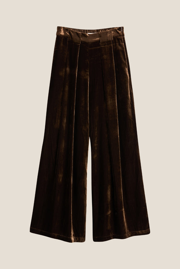 Line Of Oslo Mister Velvet Trousers Trouser Brown 063