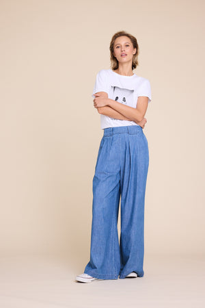 Line Of Oslo Mister Denim Trousers Trouser Dark denim