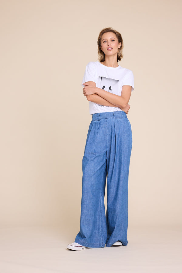 Line Of Oslo Mister Denim Trousers Trouser Dark denim