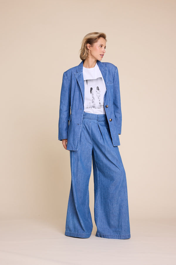 Line Of Oslo Mister Denim Trousers Trouser Dark denim