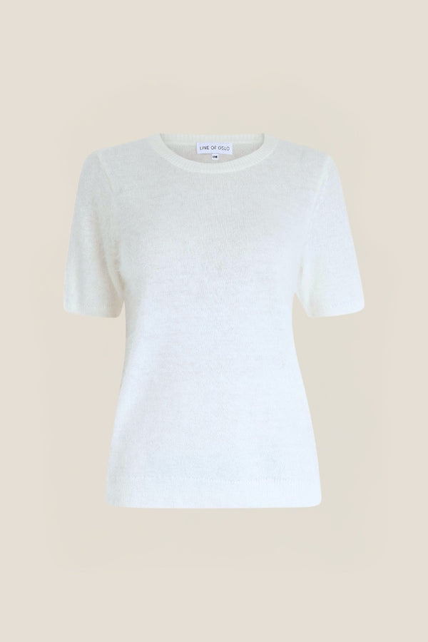 Line Of Oslo Monroe AW25 Knitted sweater Creme 091