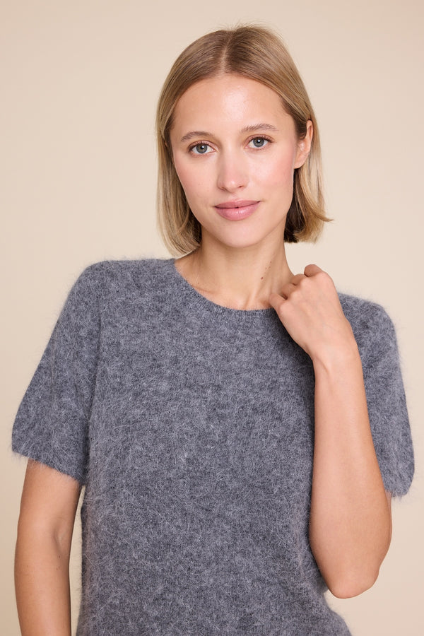 Line Of Oslo Monroe AW25 Knitted sweater Antracite 004