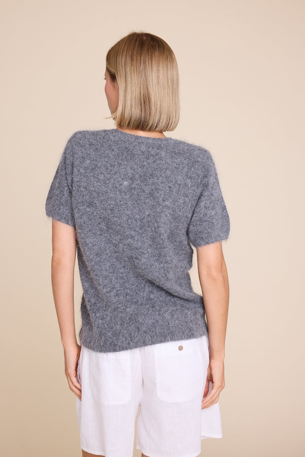 Line Of Oslo Monroe AW25 Knitted sweater Antracite 004
