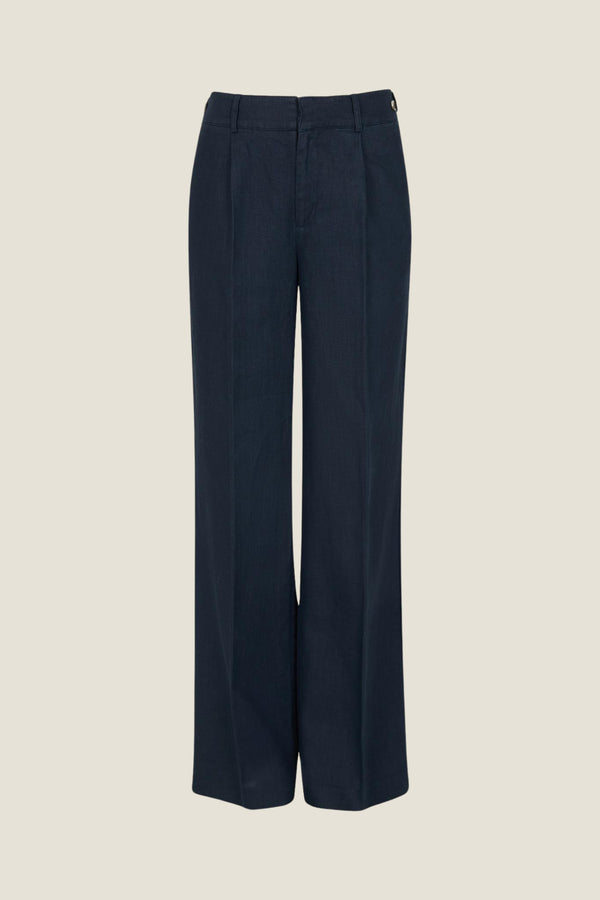 Line Of Oslo Moon 25 Trousers Trouser Blue 066