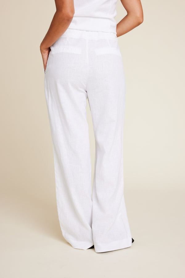 Line Of Oslo Moon 25 Trousers Trouser White 001