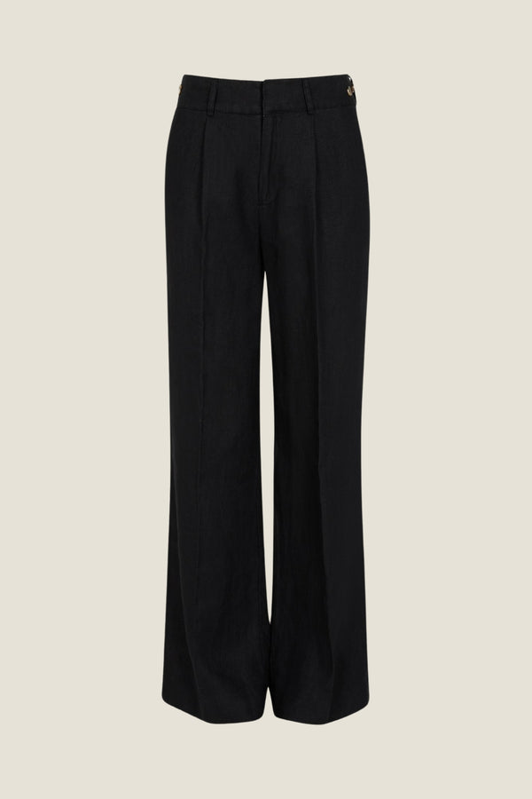 Line Of Oslo Moon 25 Trousers Trouser Black 097