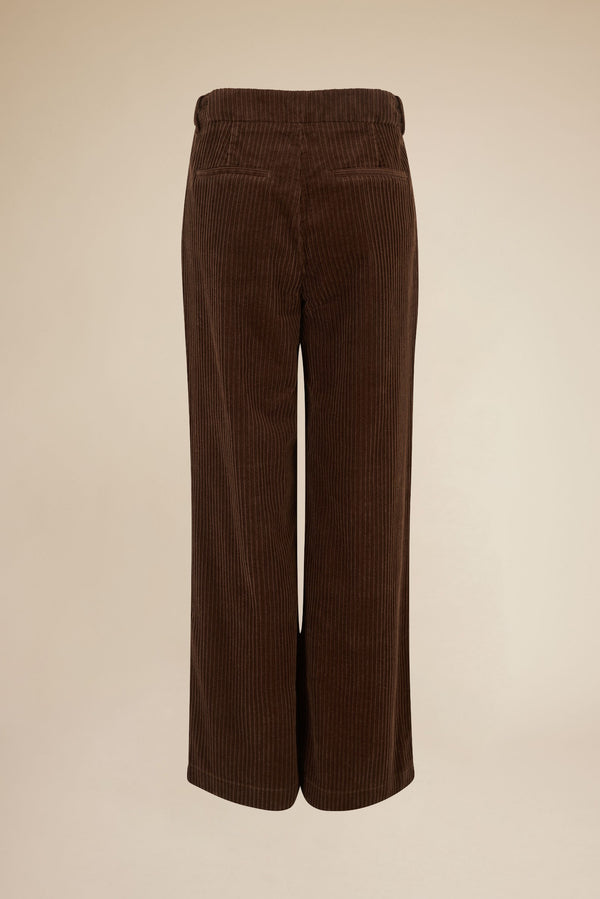 Line Of Oslo Moon Cord 24 Trousers Trouser Brown 063
