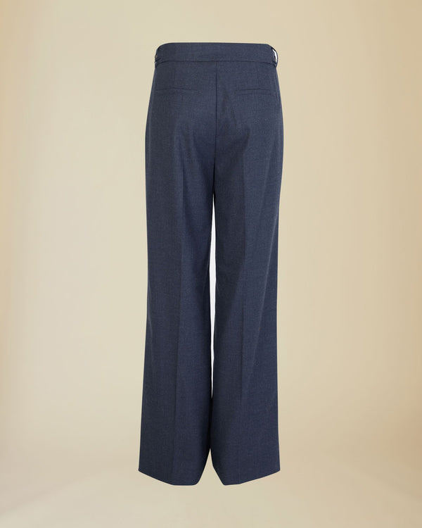 Line Of Oslo Moon Solid Trousers Trousers Antracite 004