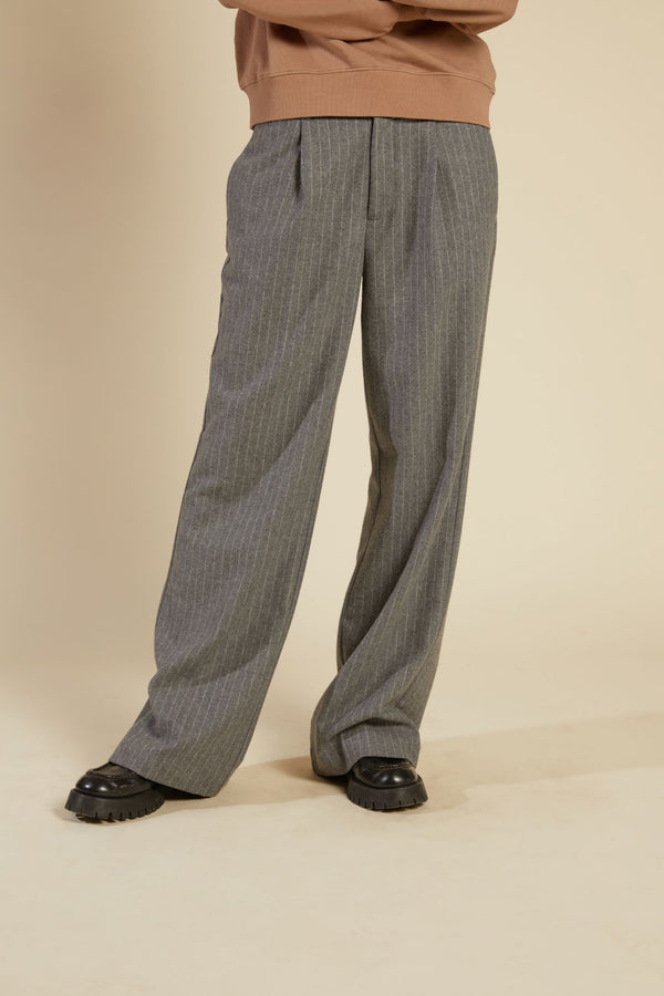 Line Of Oslo Moon Stripe Trousers Trousers As is 136