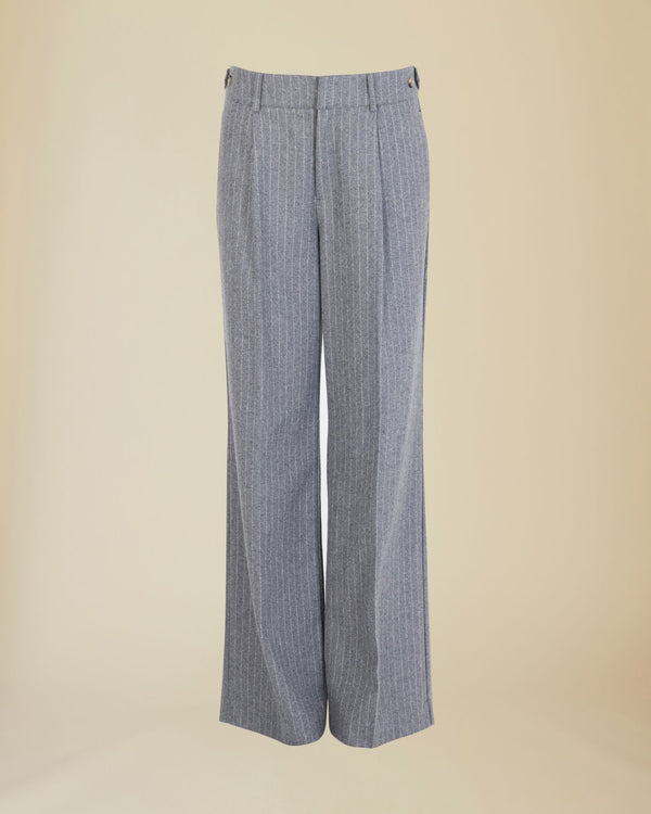 Line Of Oslo Moon Stripe Trousers Trousers As is 136