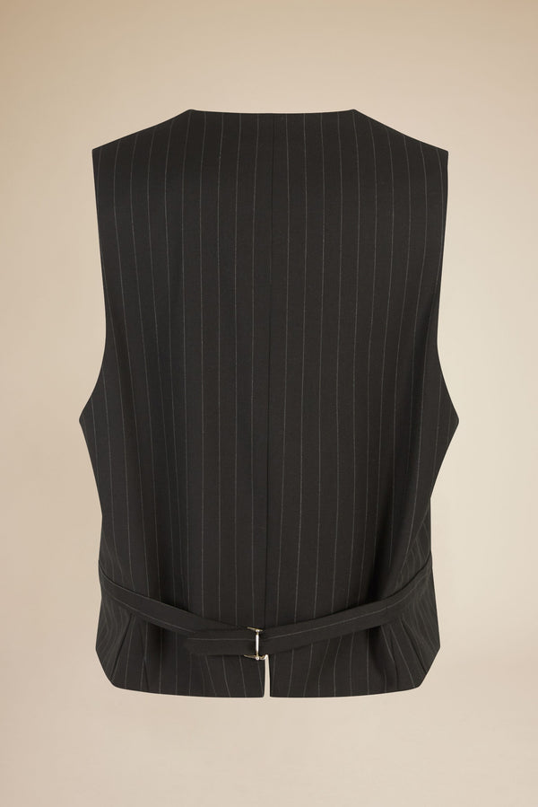 Line Of Oslo New West Stripe Vest Vest As is 136