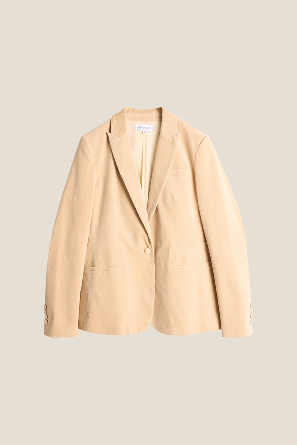 Line Of Oslo Nico Cord Blazer Blazer Camel 061