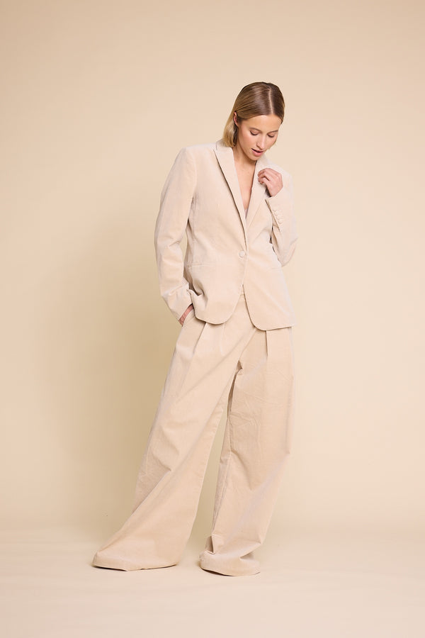 Line Of Oslo Nico Cord Blazer Blazer Camel 061