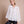 Line Of Oslo Nicole Chiffon Bluse Blouse Creme 091