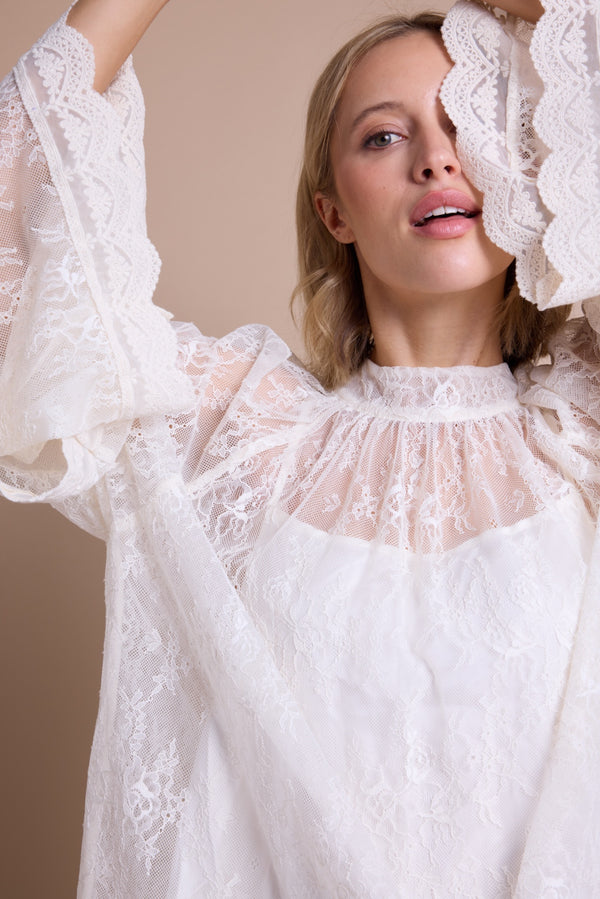 Line Of Oslo Old Bluse Blouse Creme 091