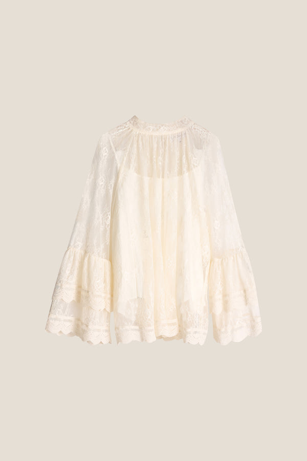 Line Of Oslo Old Bluse Blouse Creme 091