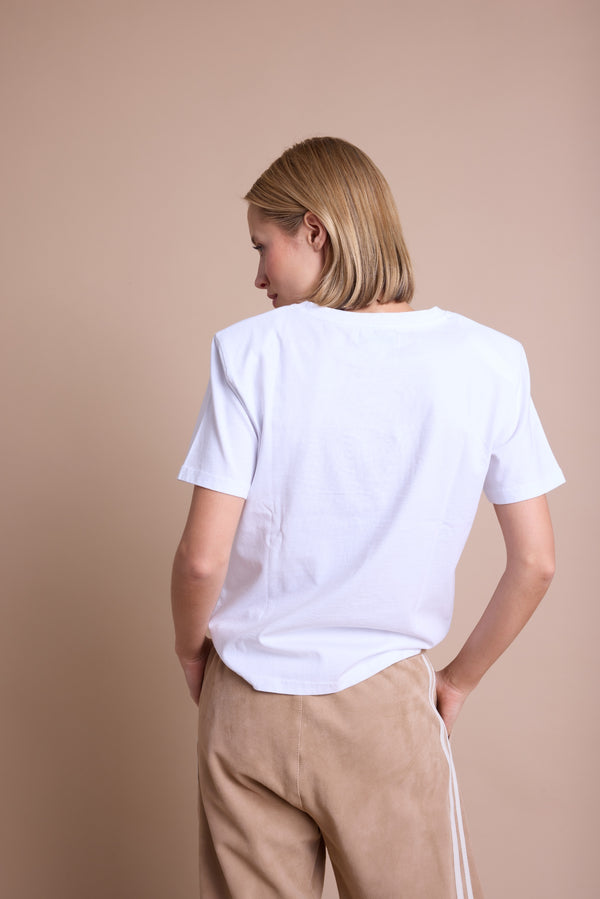 Line Of Oslo Preppy Hope T-skjorte T-shirt White 001