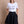 Line Of Oslo Preppy Magic T-skjorte T-shirt White w/black