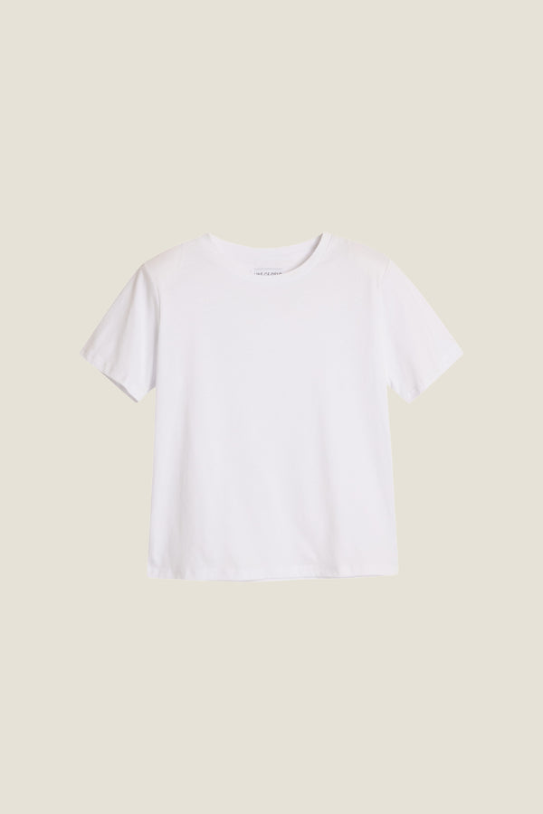 Line Of Oslo Preppy T-shirt Top White 001