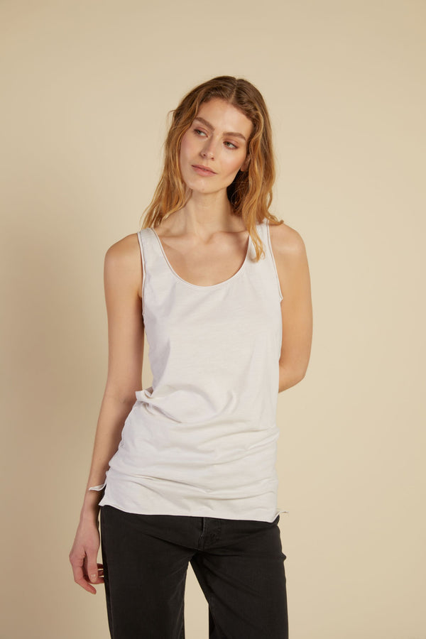 Line Of Oslo Presley Tank Top Top short sleeves Creme 091