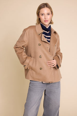 Line Of Oslo Robbie Wool Jacket Jacket Camel 061