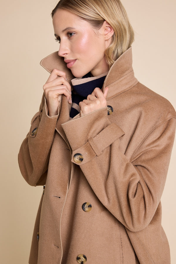 Line Of Oslo Robbie Wool Jacket Jacket Camel 061
