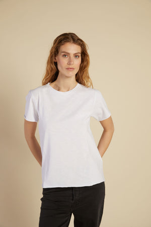 Line Of Oslo Rock T-shirt T-shirts White 001