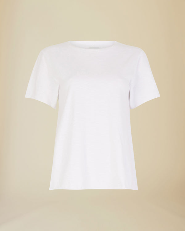 Line Of Oslo Rock T-shirt T-shirts White 001