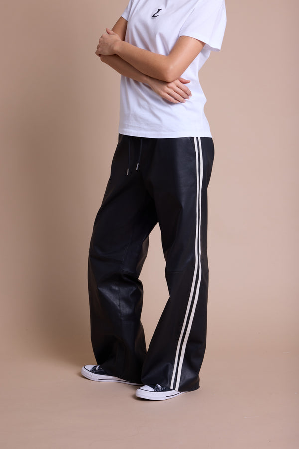 Line Of Oslo Rolling Bukse Trouser Black 097