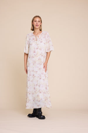 Line Of Oslo Romance Flower Dress Dress Yellow 060