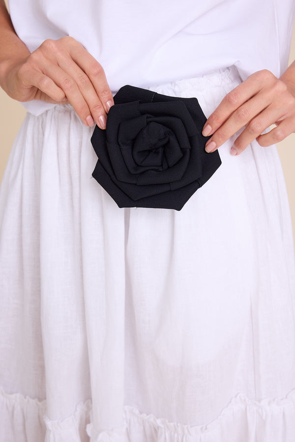 Line Of Oslo Rose Solid Accessories Accessorie Black 097