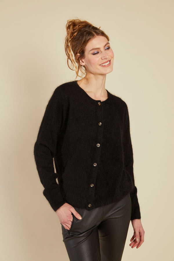 Line Of Oslo Ryan Cardigan Cardigan Black 097