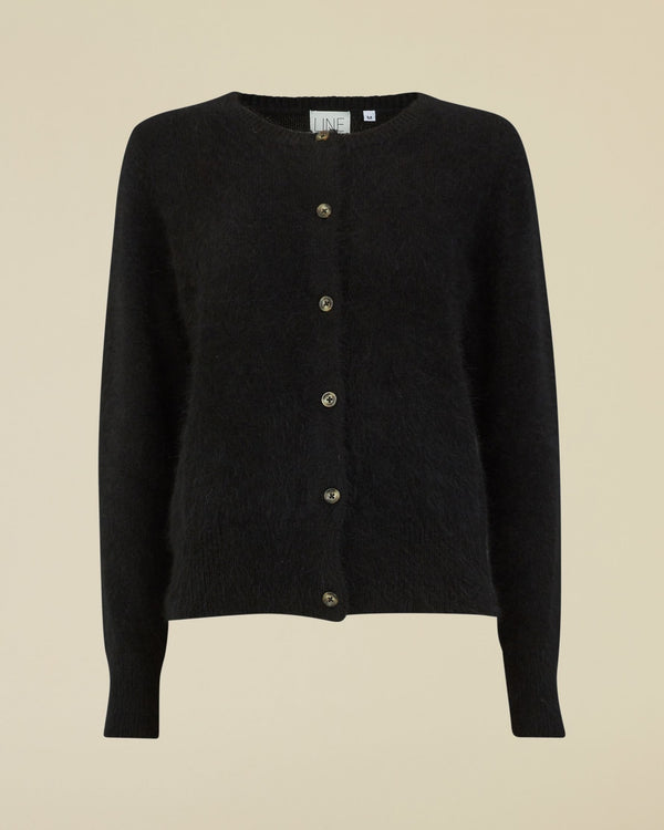 Line Of Oslo Ryan Cardigan Cardigan Black 097