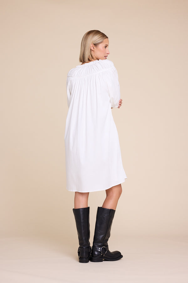 Line Of Oslo Sammy Dress Dress Creme 091