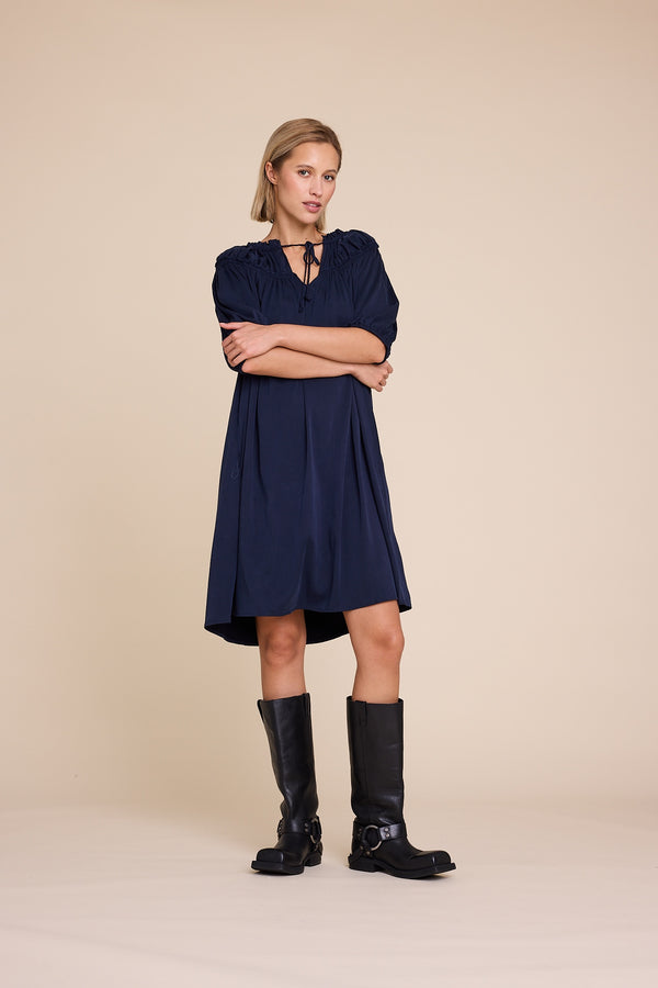 Line Of Oslo Sammy Dress Dress Dark blue