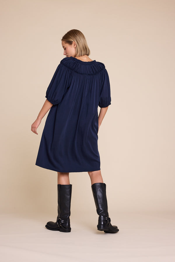 Line Of Oslo Sammy Dress Dress Dark blue