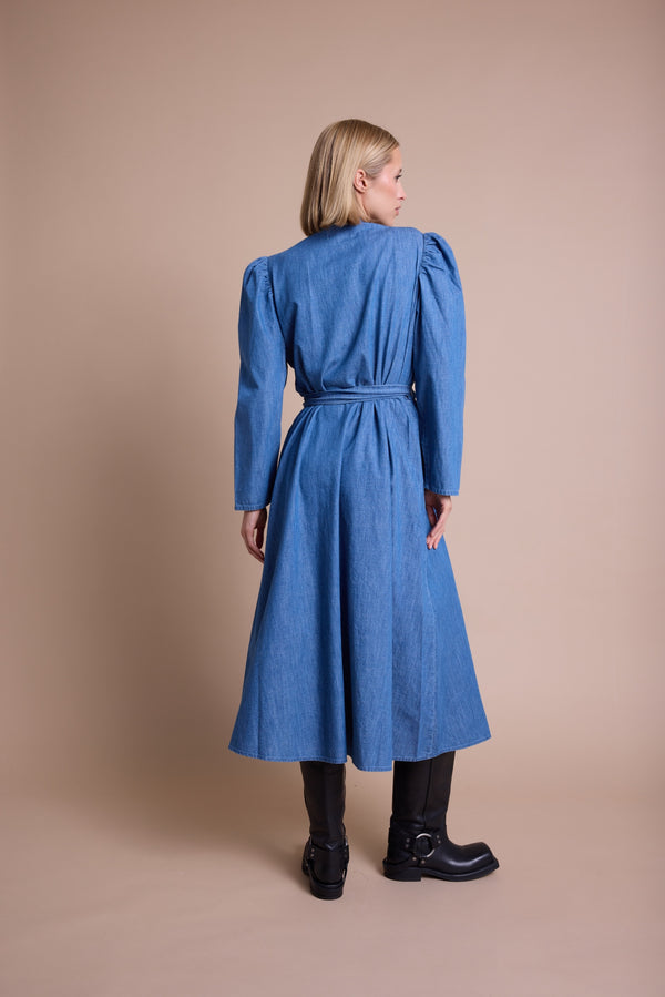 Line Of Oslo Scarlett Denim Kjole Dress Denim 099