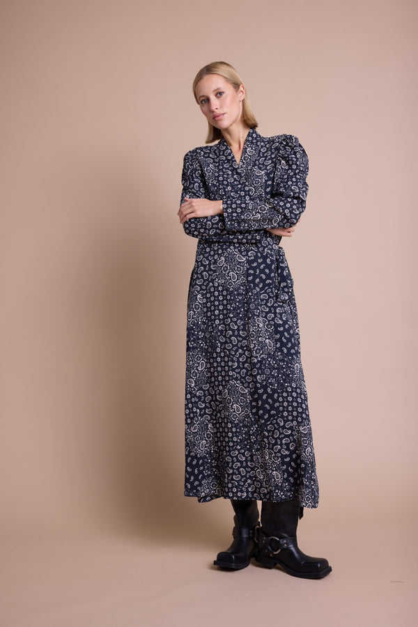 Line Of Oslo Scarlett Paisley Kjole Dress