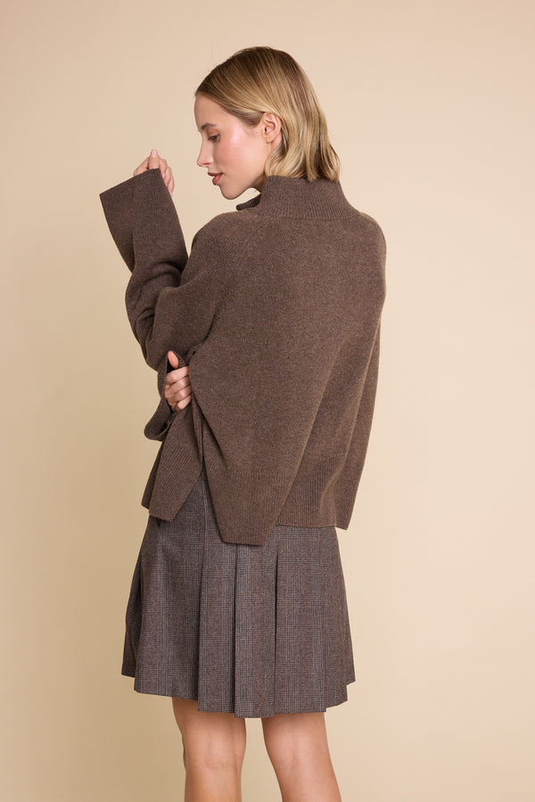 Line Of Oslo School Wool Check Skirt Skirt As is 136