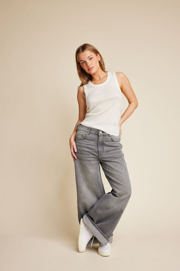 Line Of Oslo St. Barth Jeans Trousers Antracite 004